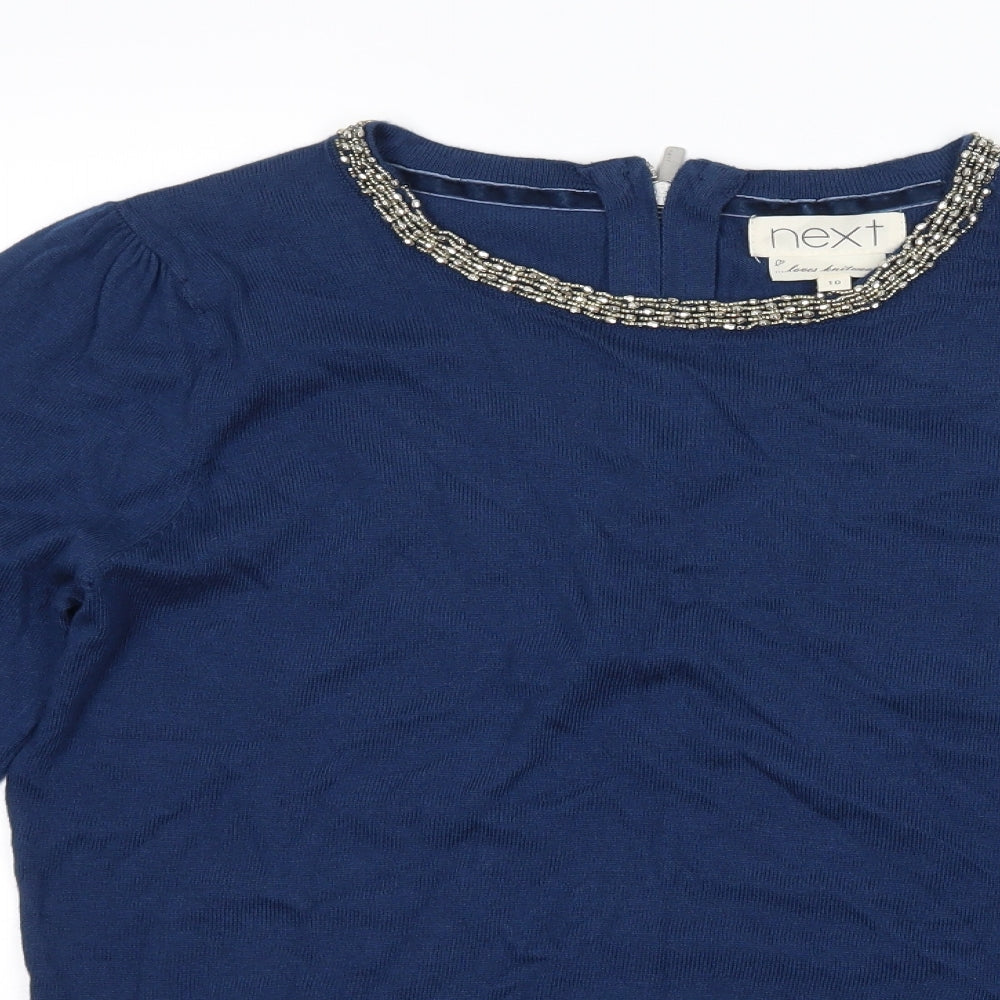NEXT Womens Blue   Pullover Jumper Size 10