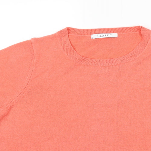 Marks and Spencer Womens Pink   Basic T-Shirt Size 8
