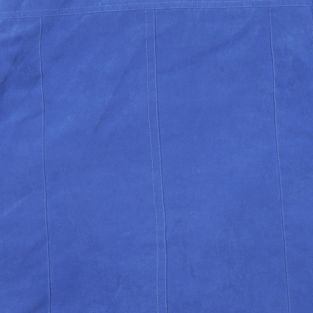 EWM Womens Blue   Overcoat Coat Size 10