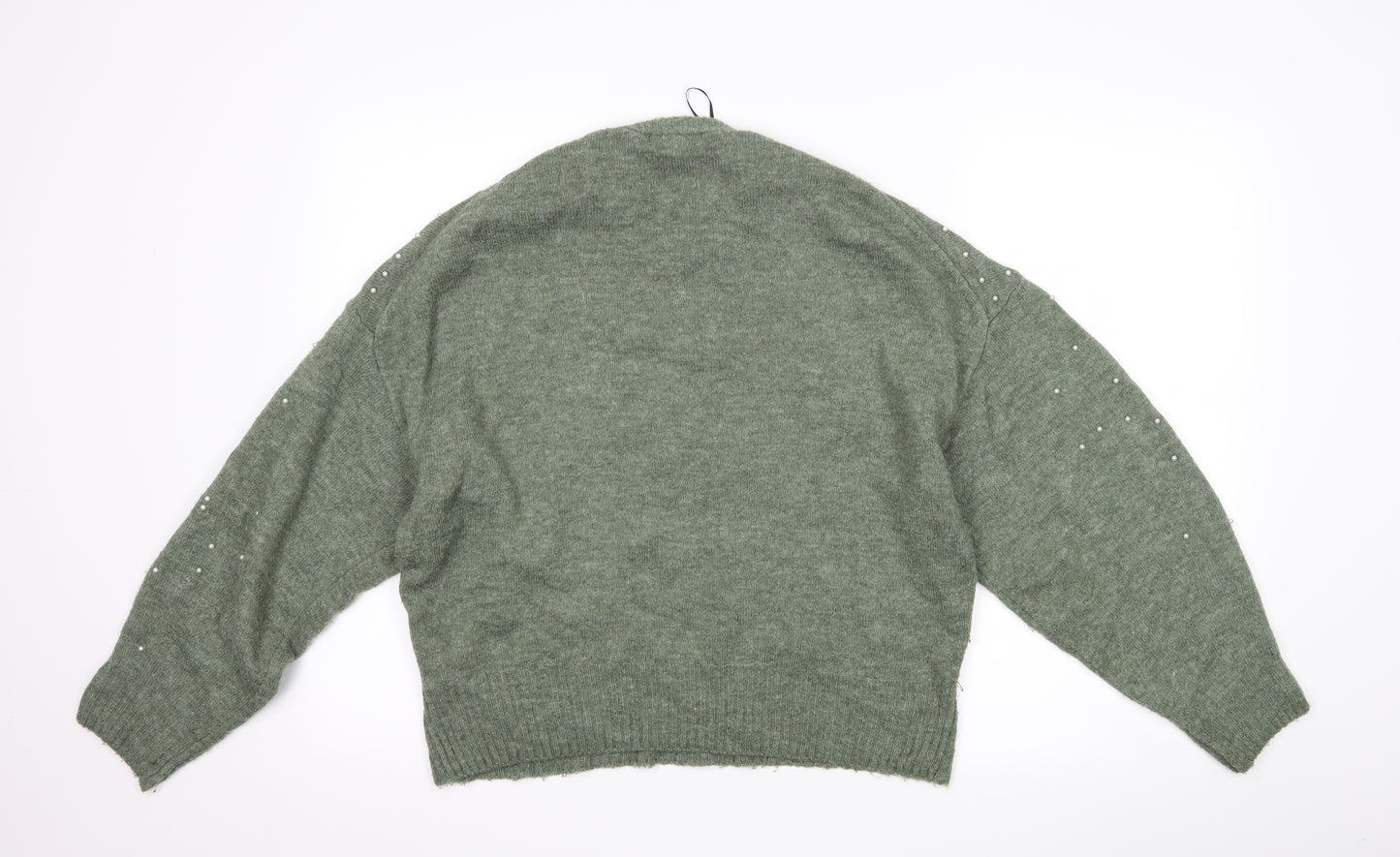 H&M Womens Green   Pullover Jumper Size M