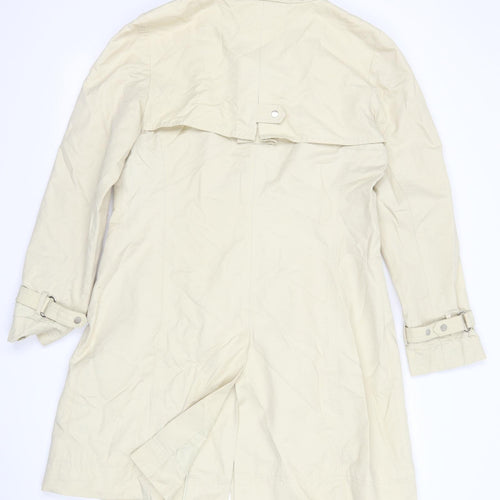 jonh lewis Womens Beige   Overcoat Coat Size 12