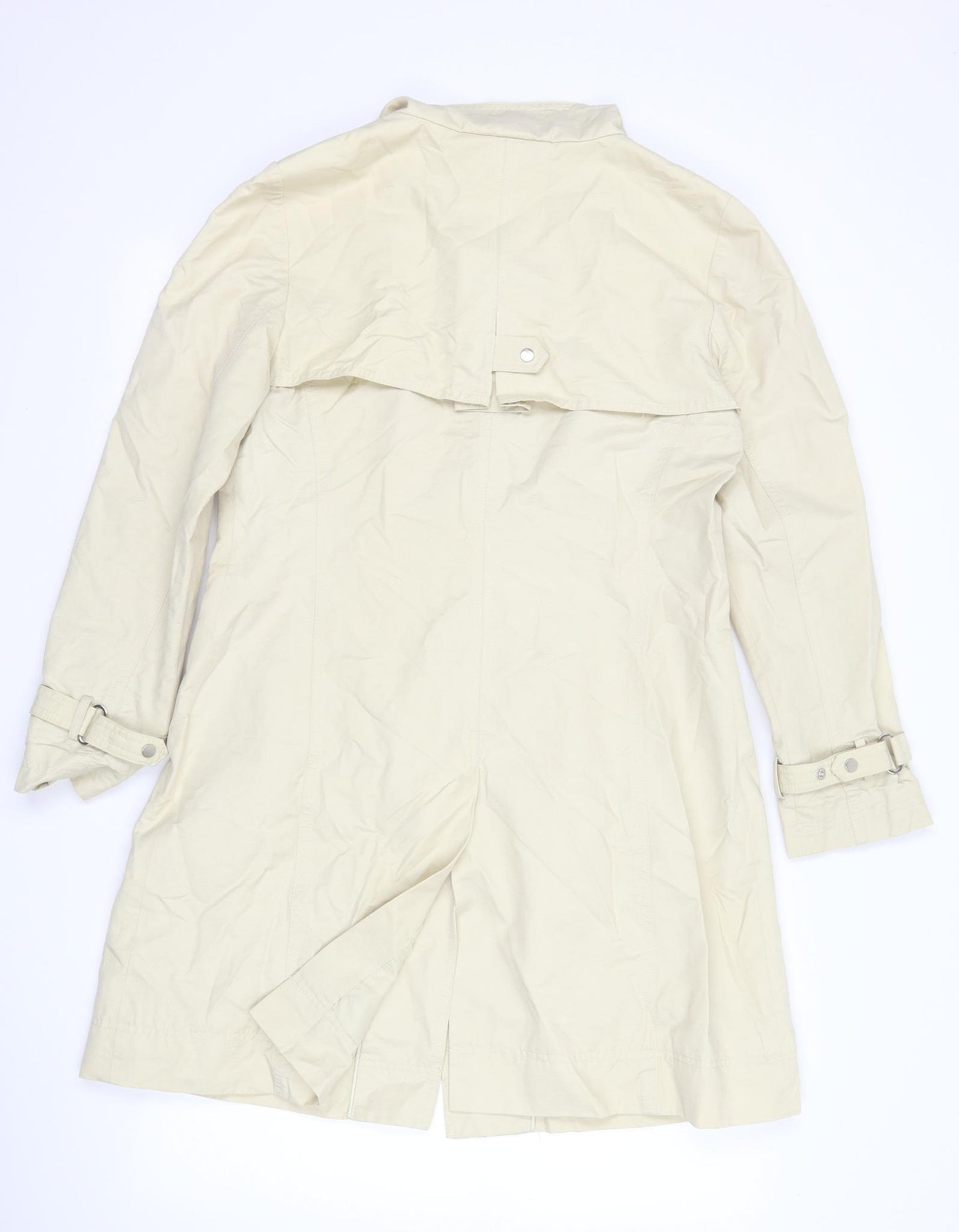 jonh lewis Womens Beige   Overcoat Coat Size 12