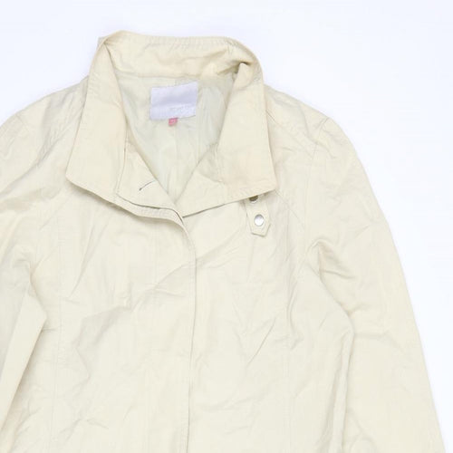 jonh lewis Womens Beige   Overcoat Coat Size 12