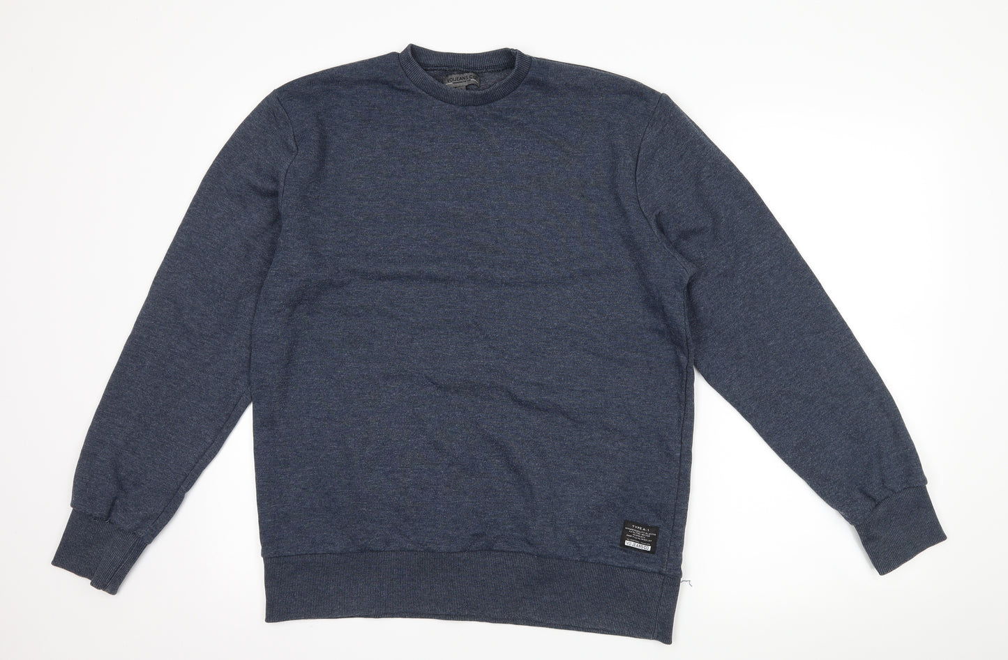 Voi Jeans Mens Blue   Pullover Sweatshirt Size L
