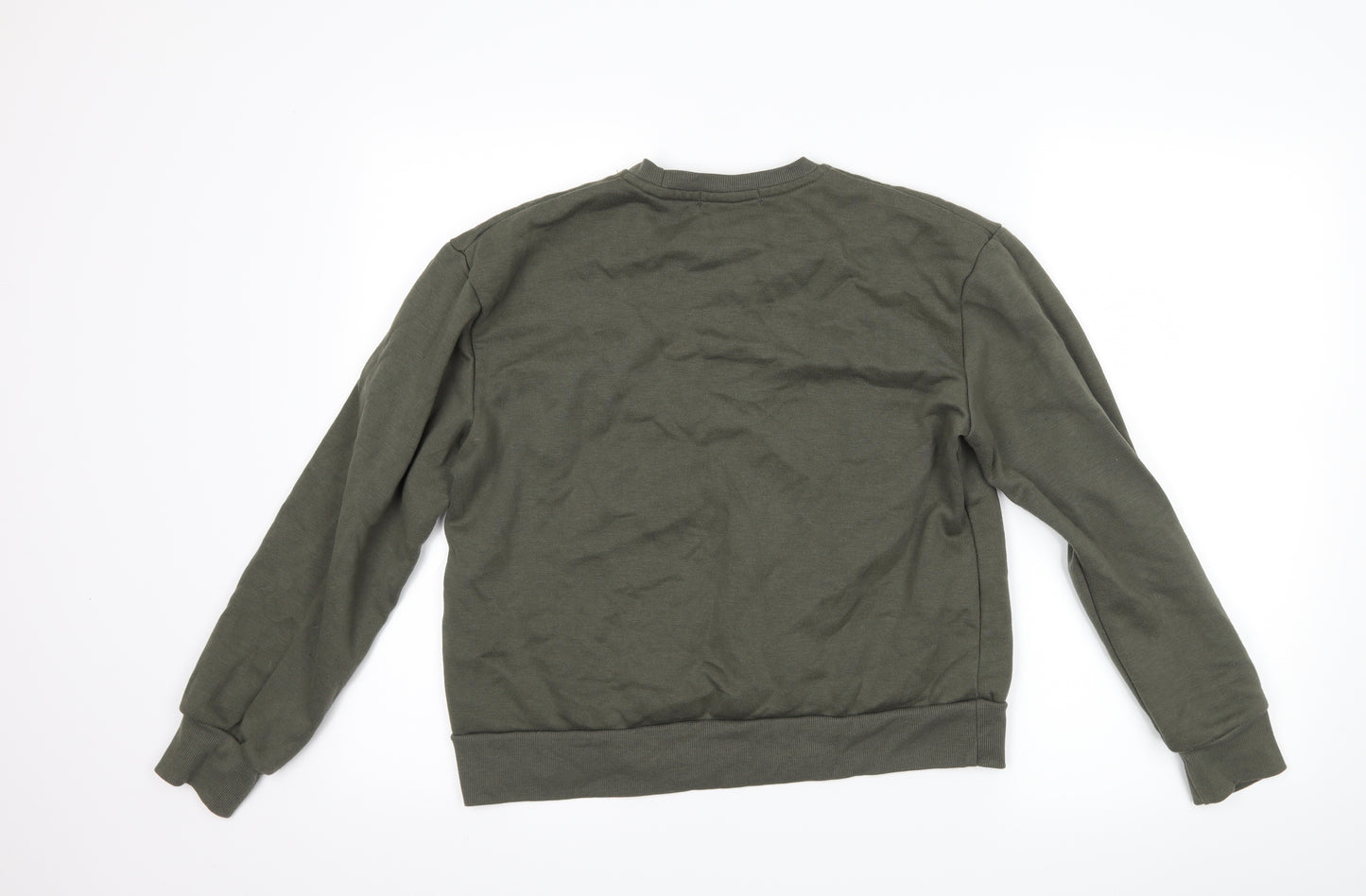 Primark Womens Green   Pullover Sweatshirt Size 2XS