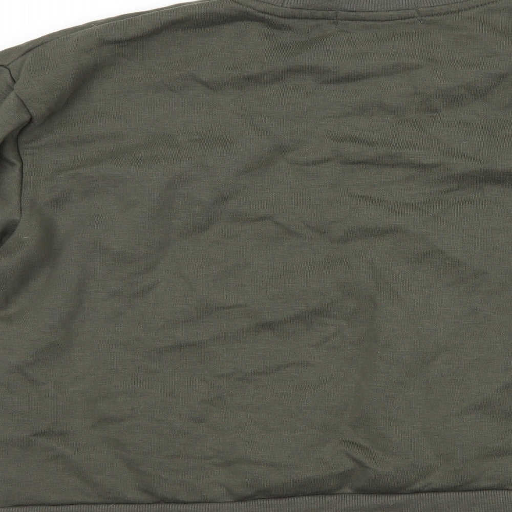 Primark Womens Green   Pullover Sweatshirt Size 2XS