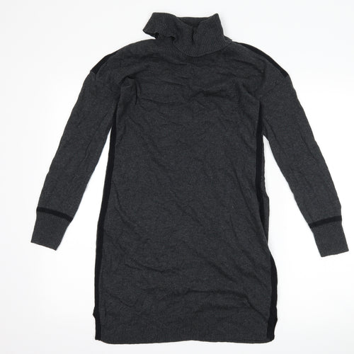 artisan NY Womens Grey   Jumper Dress  Size S