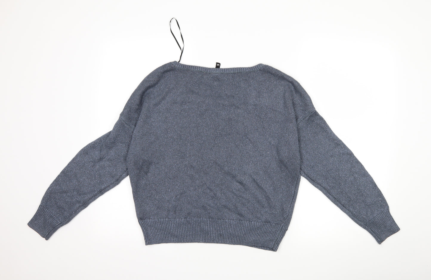 H&M Womens Blue   Pullover Jumper Size M