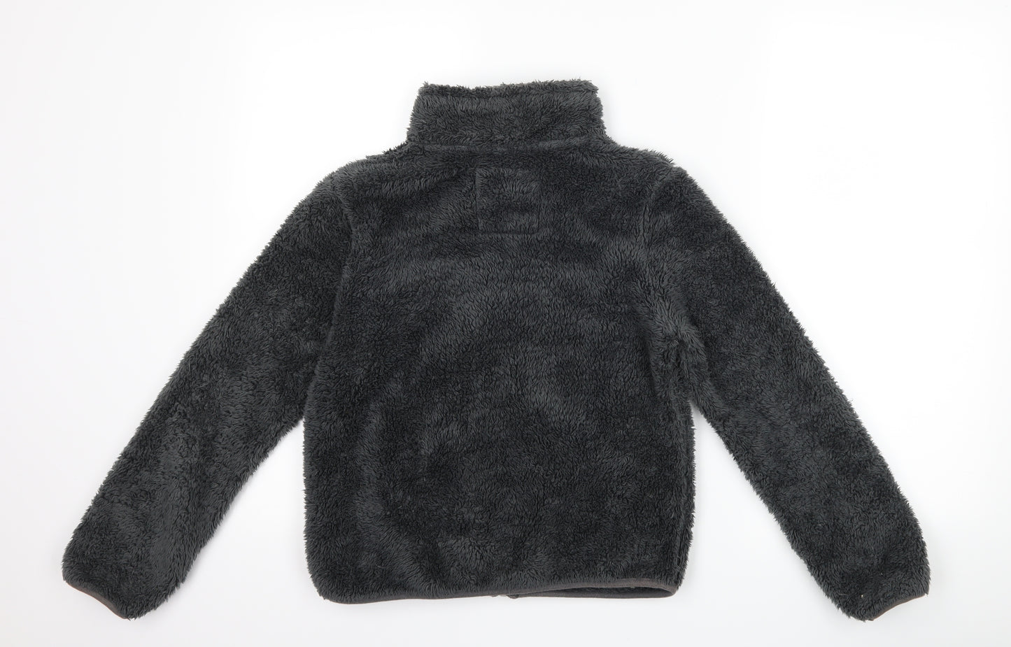 H&M Girls Grey  Fleece Jacket  Size 11-12 Years