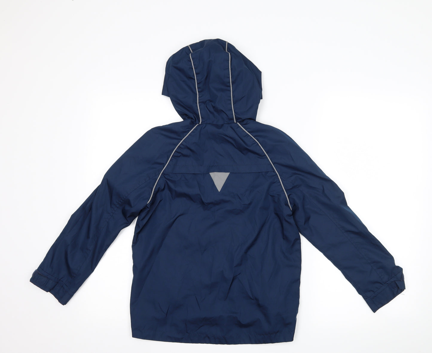 George Boys Blue   Rain Coat Coat Size 8-9 Years