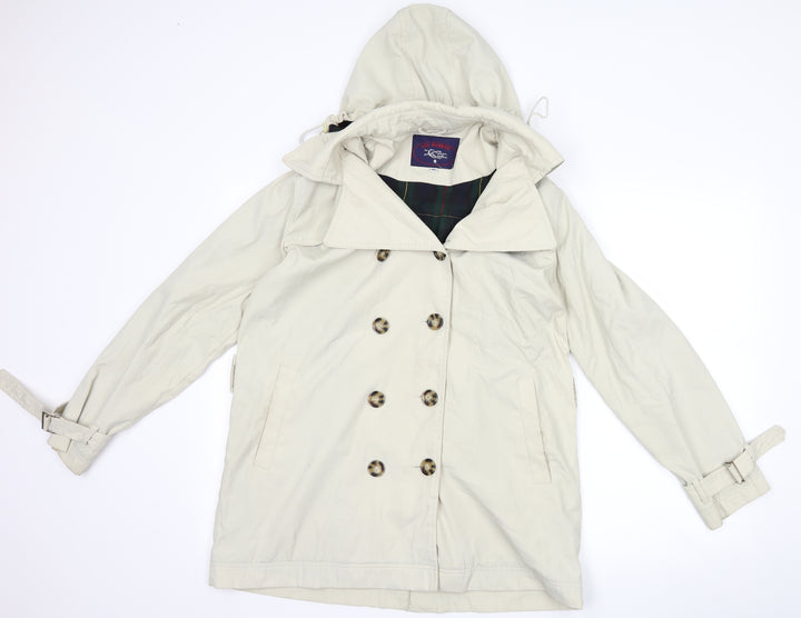 sea harbour Womens Beige   Overcoat Coat Size XS