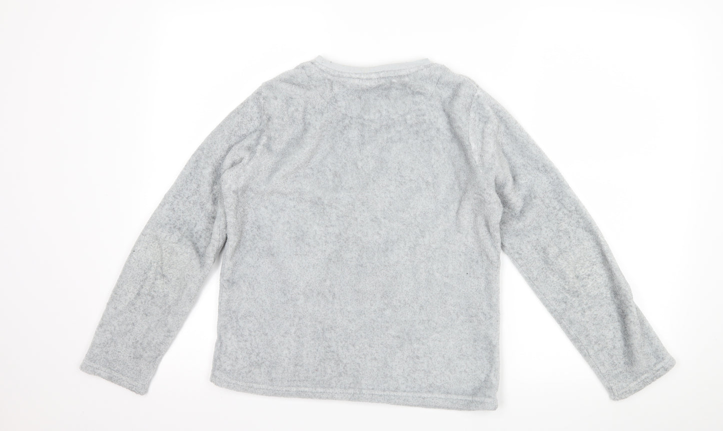 Primark Boys Grey  Fleece  Pyjama Top Size 11-12 Years  - Star wars