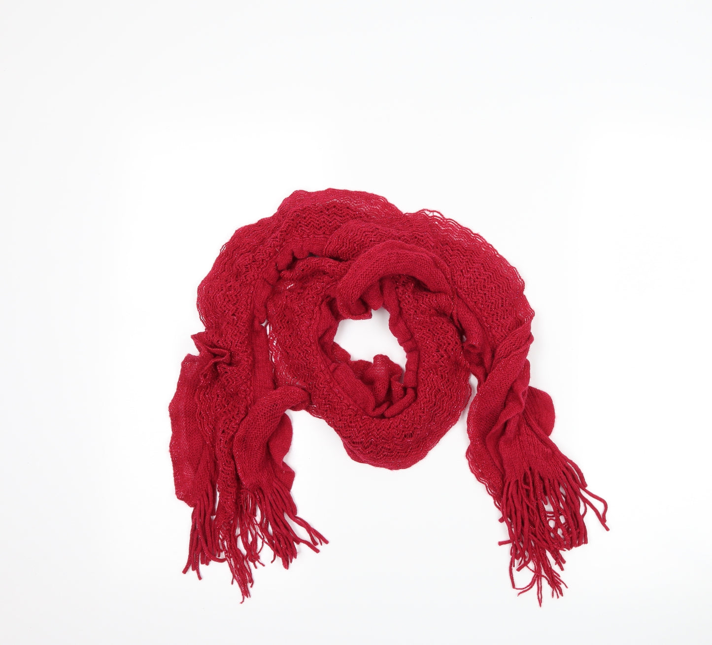 Preworn Womens Pink    Scarf