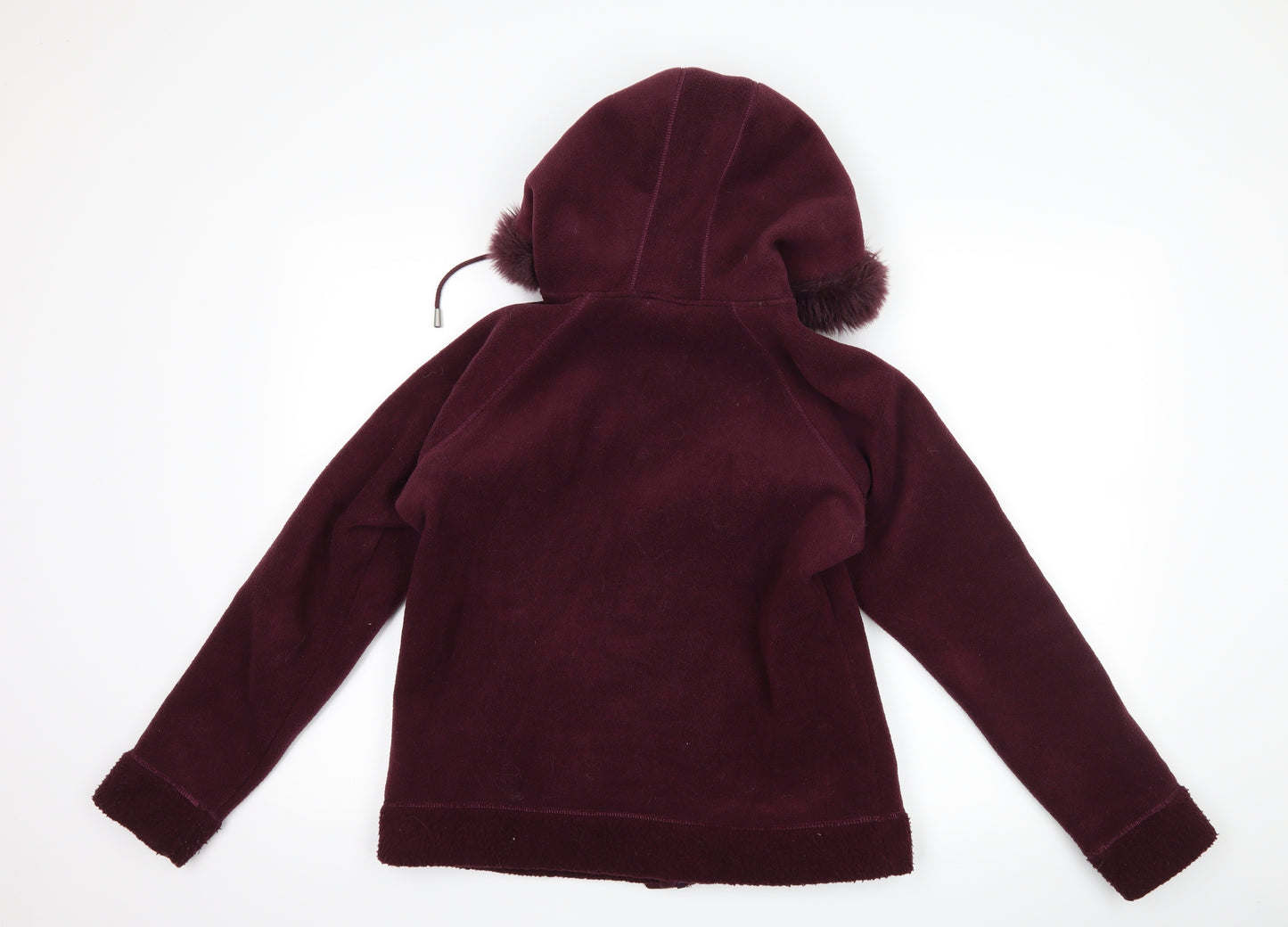 Marks and Spencer Womens Purple  Fleece Jacket  Size 12