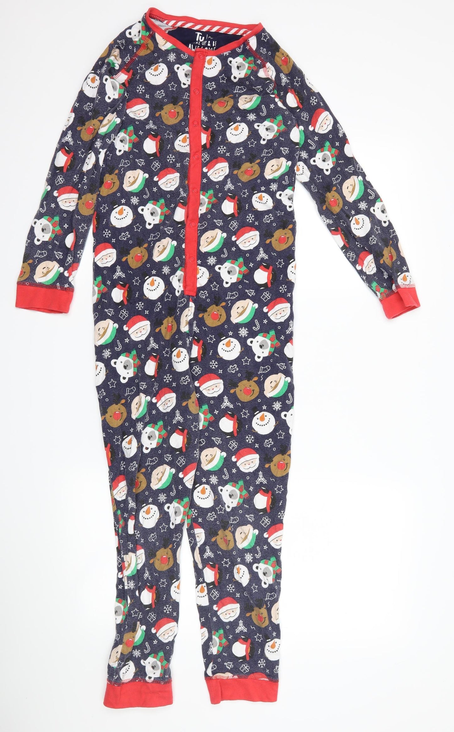 TU Boys Blue    One Piece Size 10-11 Years  - christmas