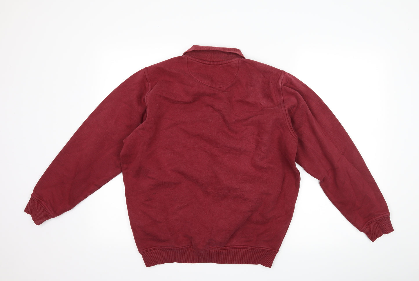 EWM Mens Red   Pullover Sweatshirt Size S