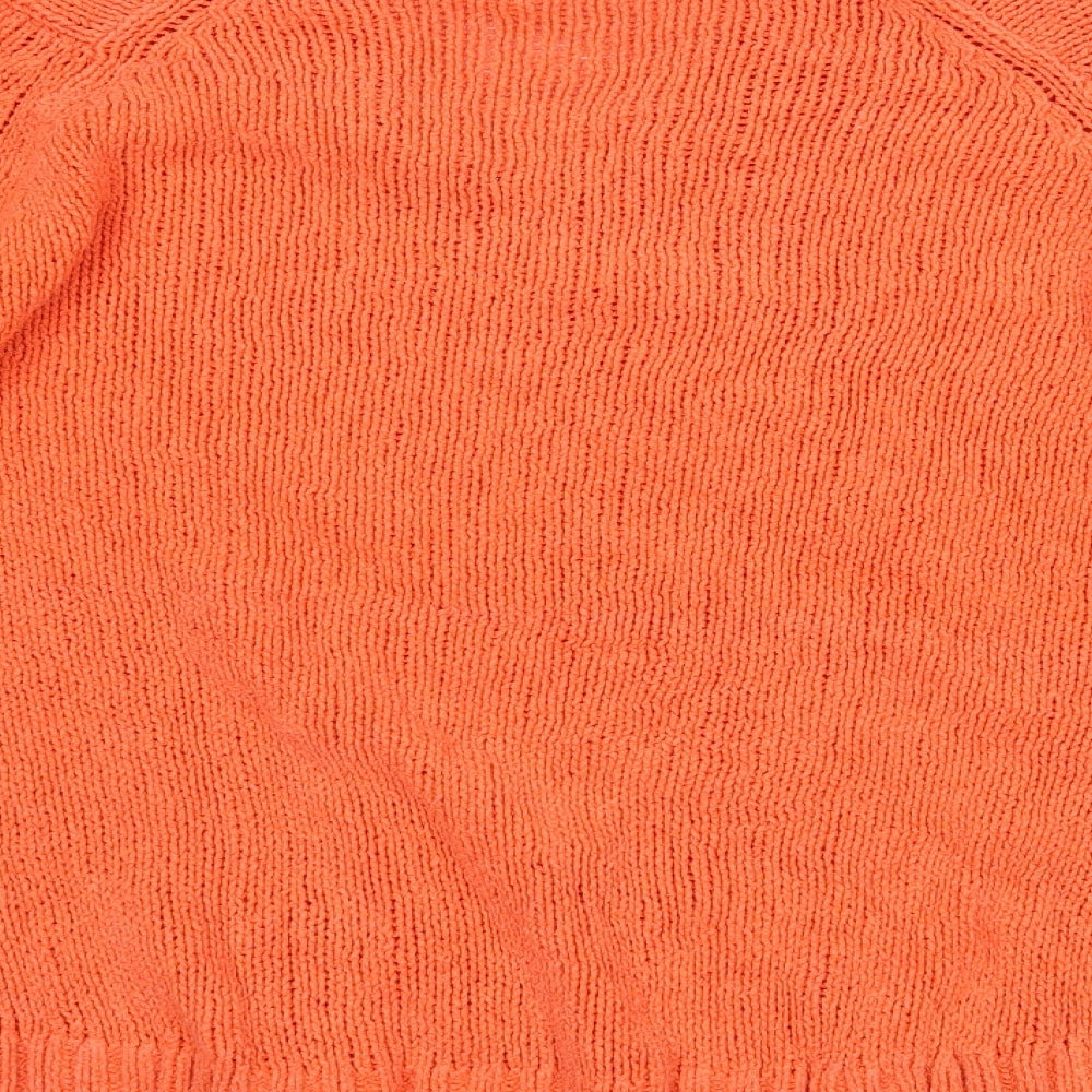 Marks and Spencer Womens Orange   Pullover Jumper Size M
