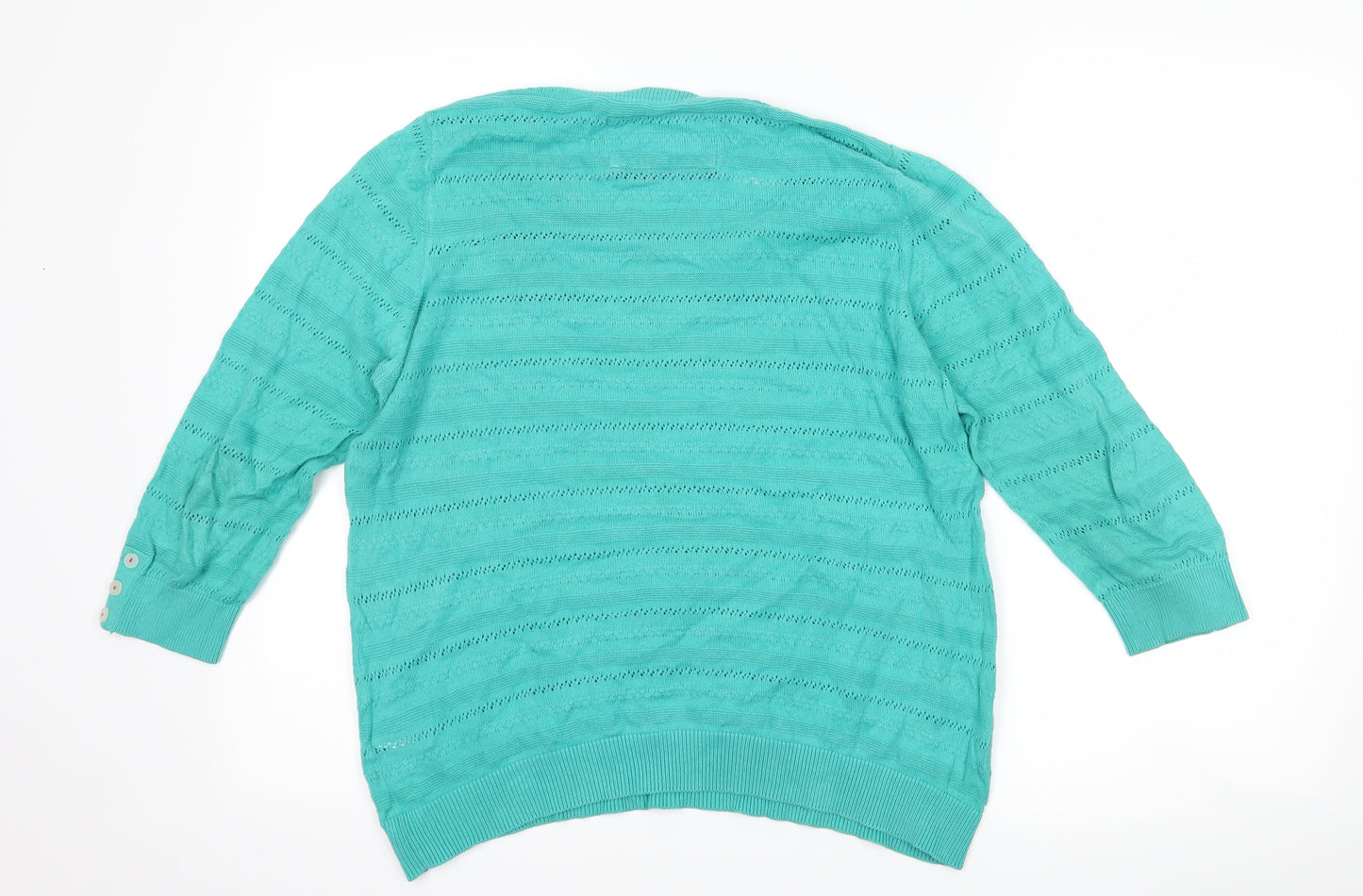Marks and Spencer Womens Green   Pullover Jumper Size 12