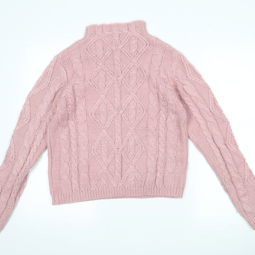 Very Womens Pink   Pullover Jumper Size 12