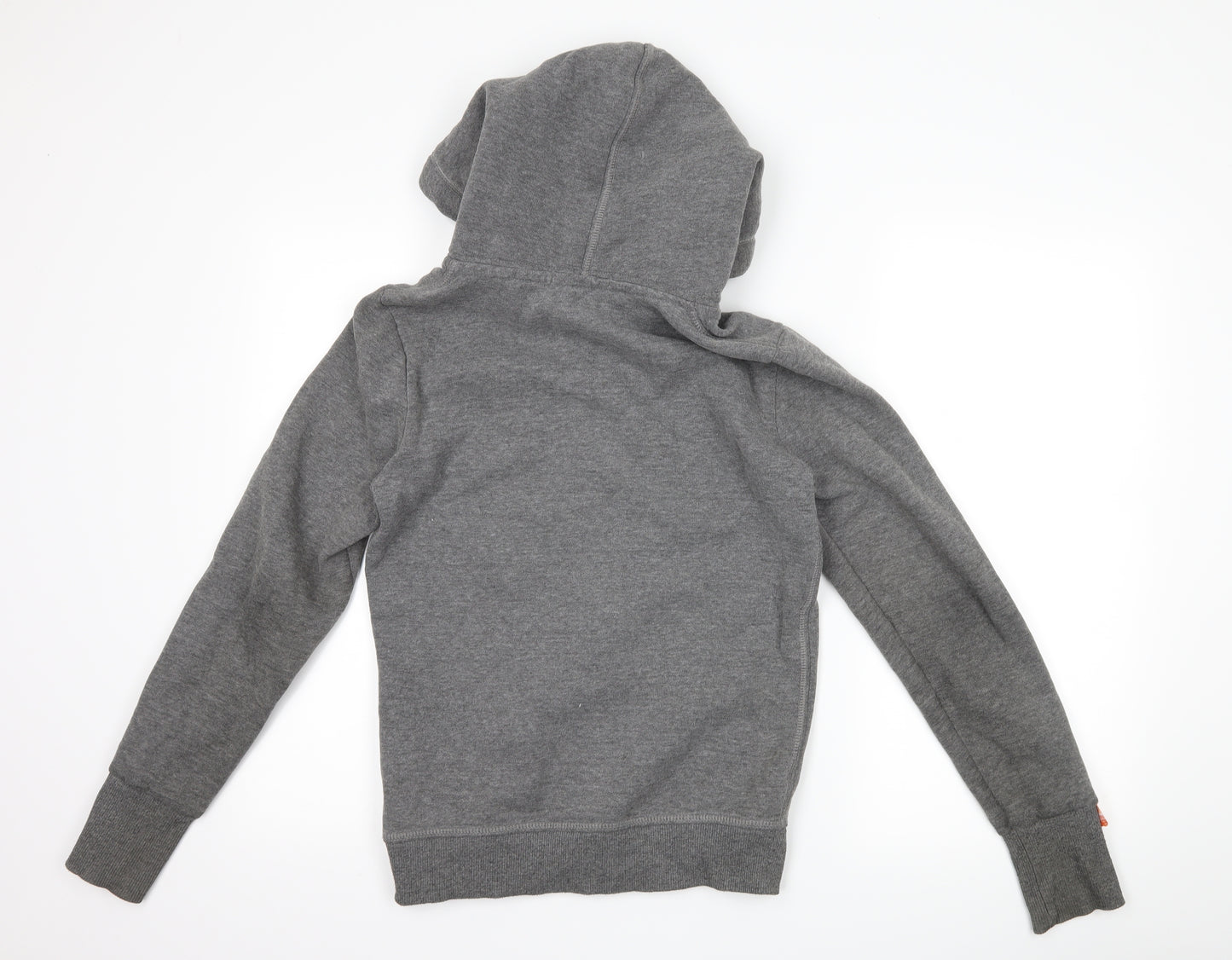 Superdry Womens Grey   Full Zip Hoodie Size M