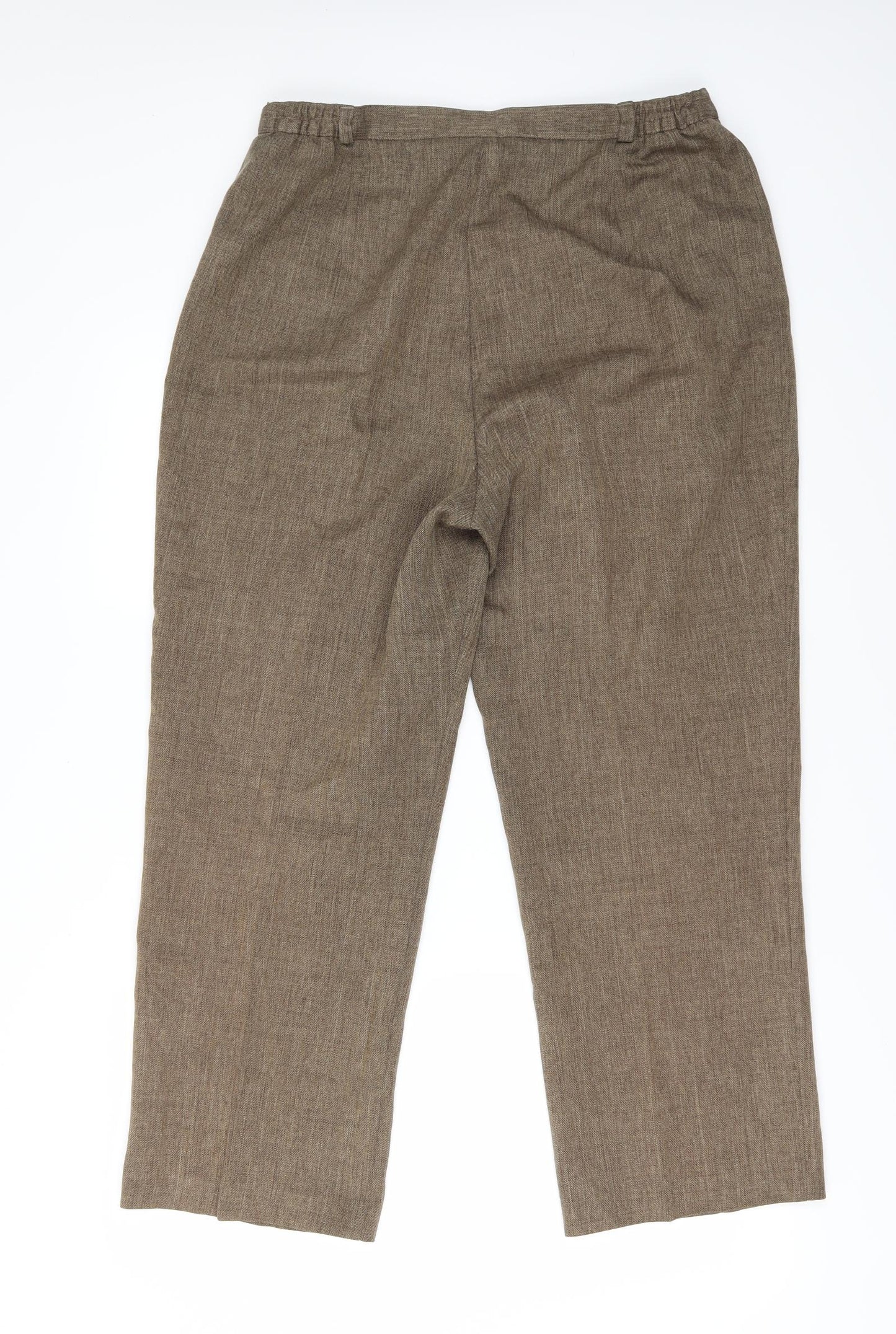 Berkertex Womens Brown   Trousers  Size 16 L26 in