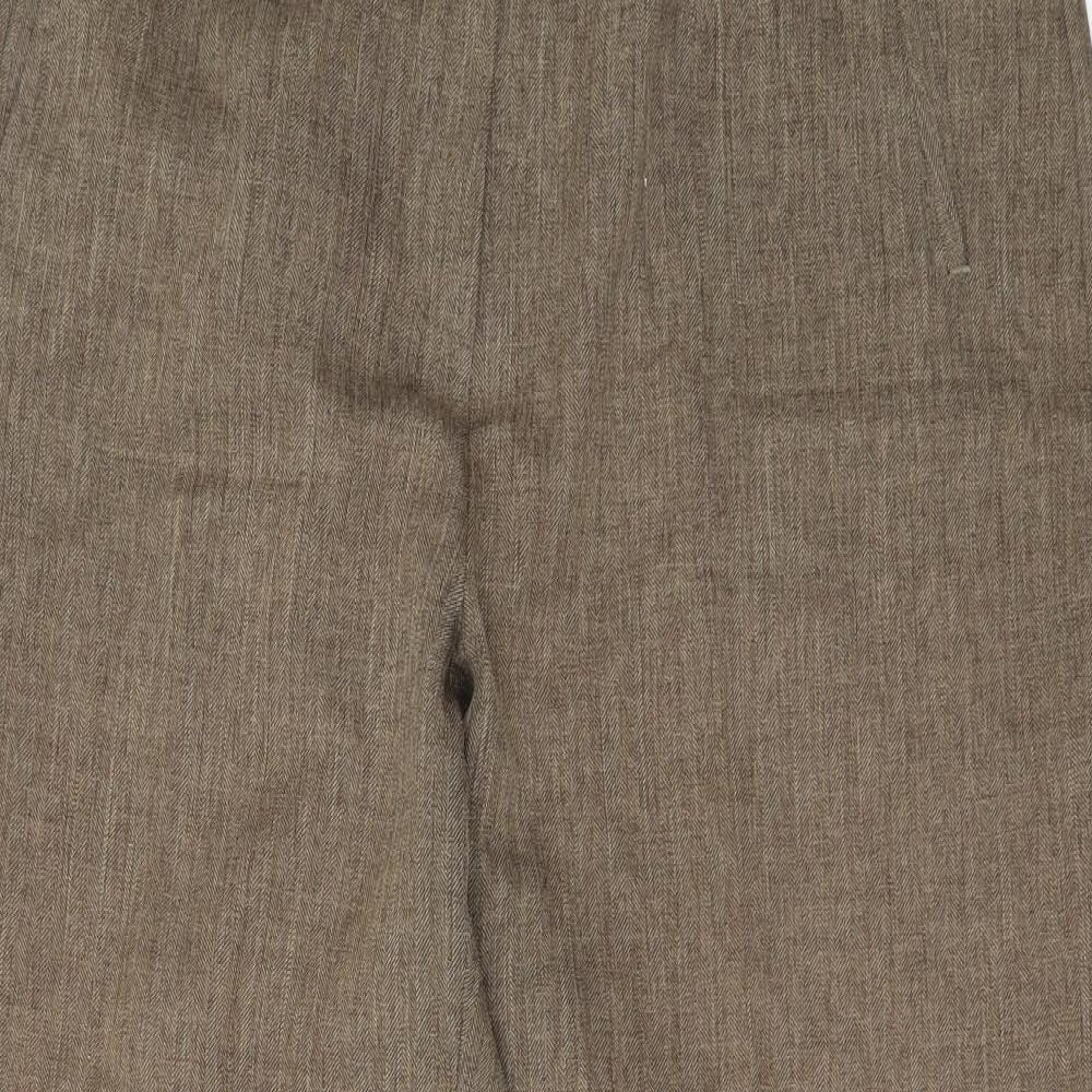 Berkertex Womens Brown   Trousers  Size 16 L26 in