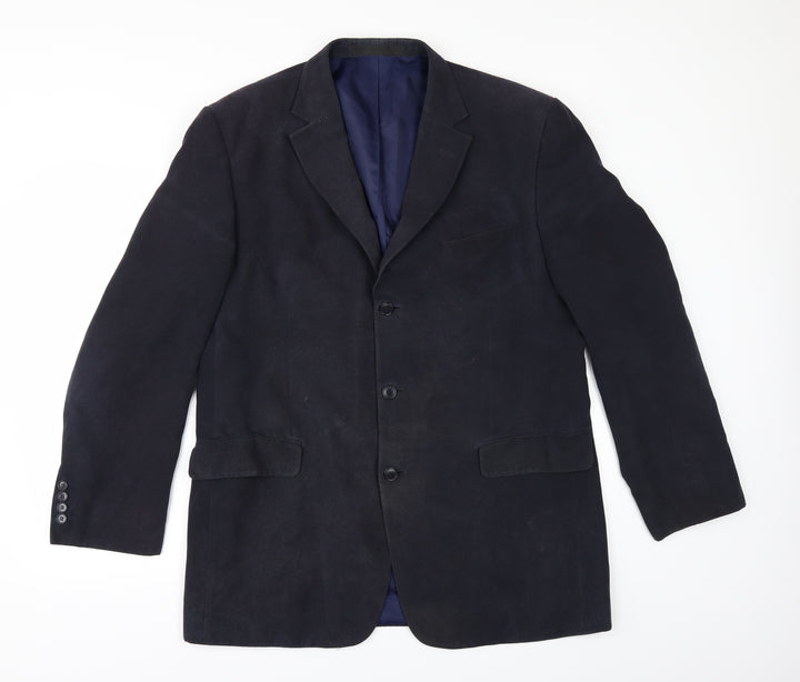 Marks and Spencer Mens Blue Jacket Suit Jacket Size 42