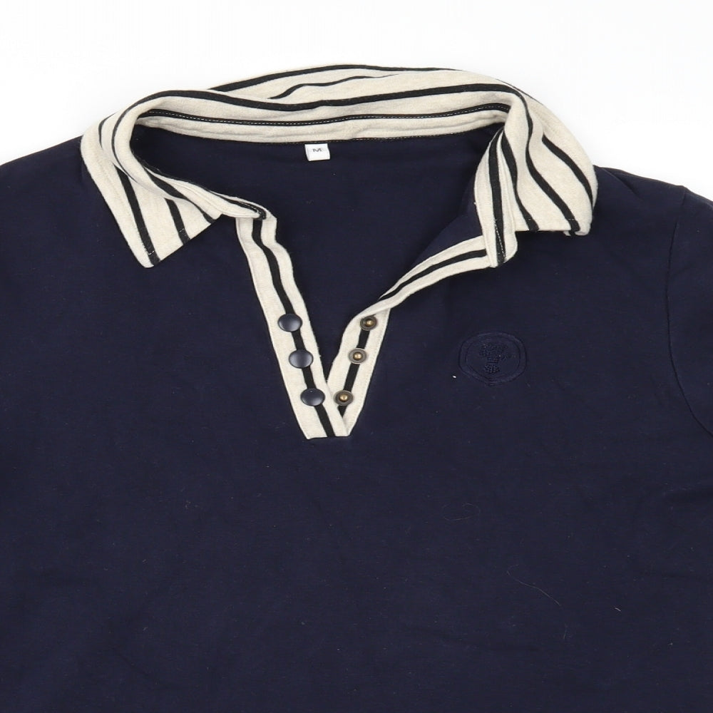 Preworn Womens Blue   Basic T-Shirt Size M
