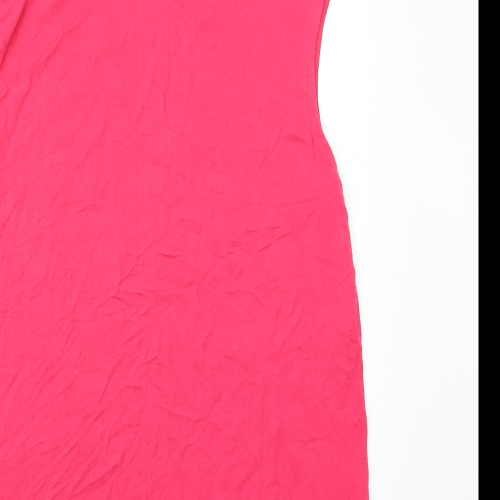 SOULCAL & CO Womens Pink   Basic T-Shirt Size 12