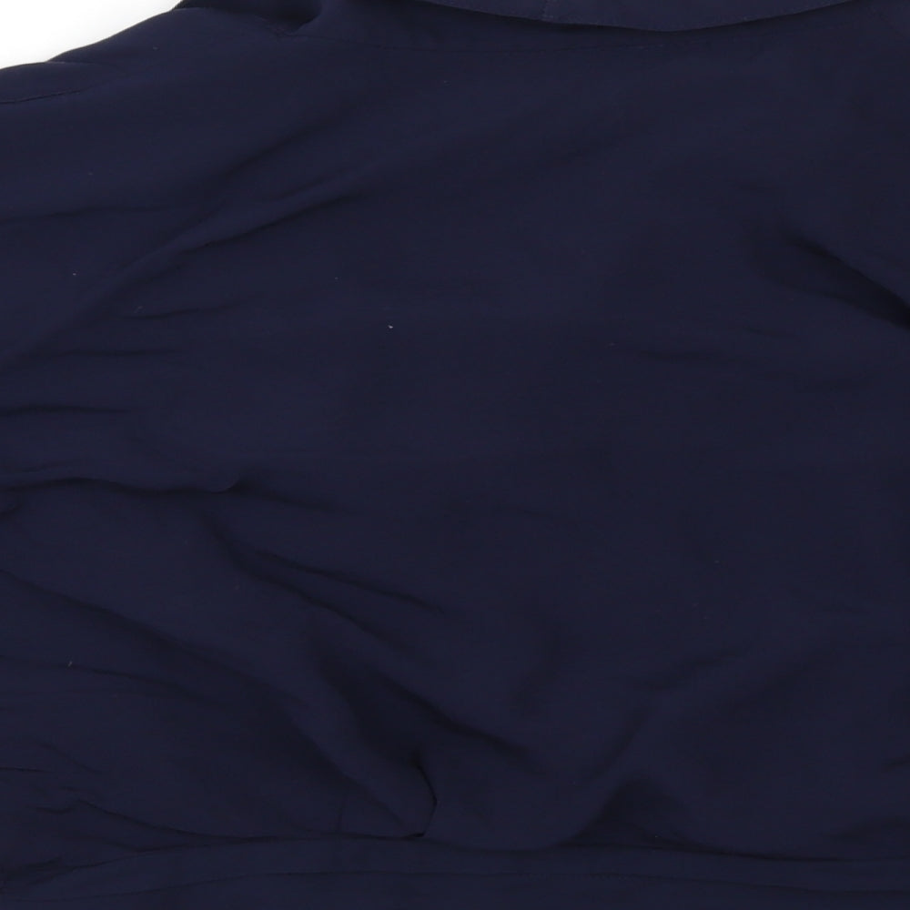 Marks and Spencer Womens Blue   Kimono Button-Up Size 16