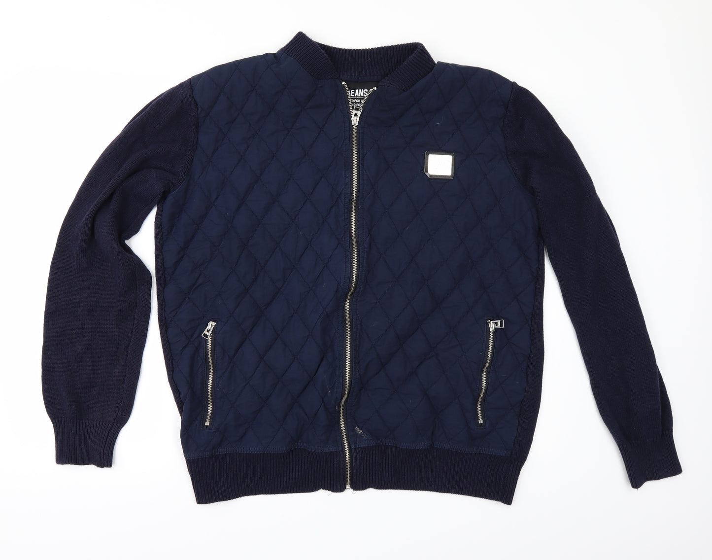 Voi Jeans Mens Blue   Jacket  Size XL
