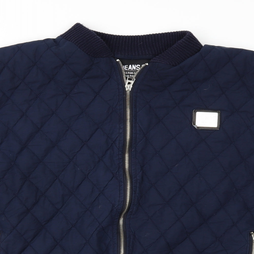 Voi Jeans Mens Blue   Jacket  Size XL
