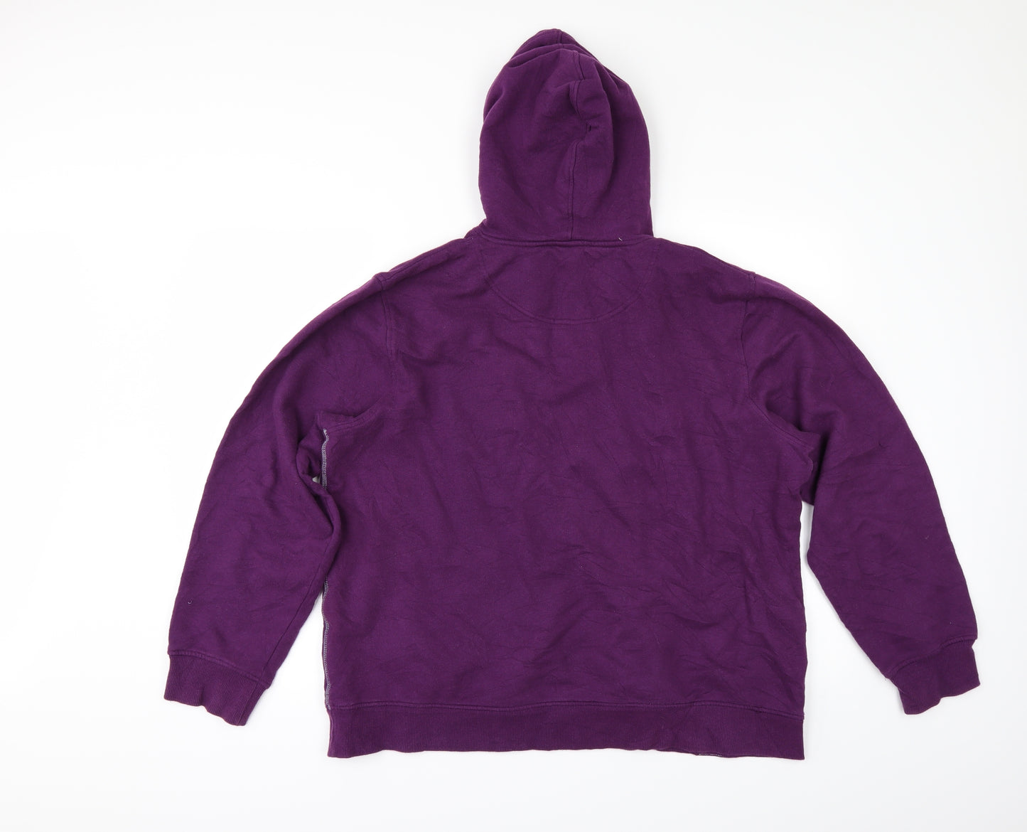 F&F Womens Purple   Pullover Hoodie Size L