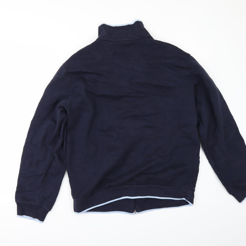 Ben Sherman Mens Blue   Full Zip Sweatshirt Size L
