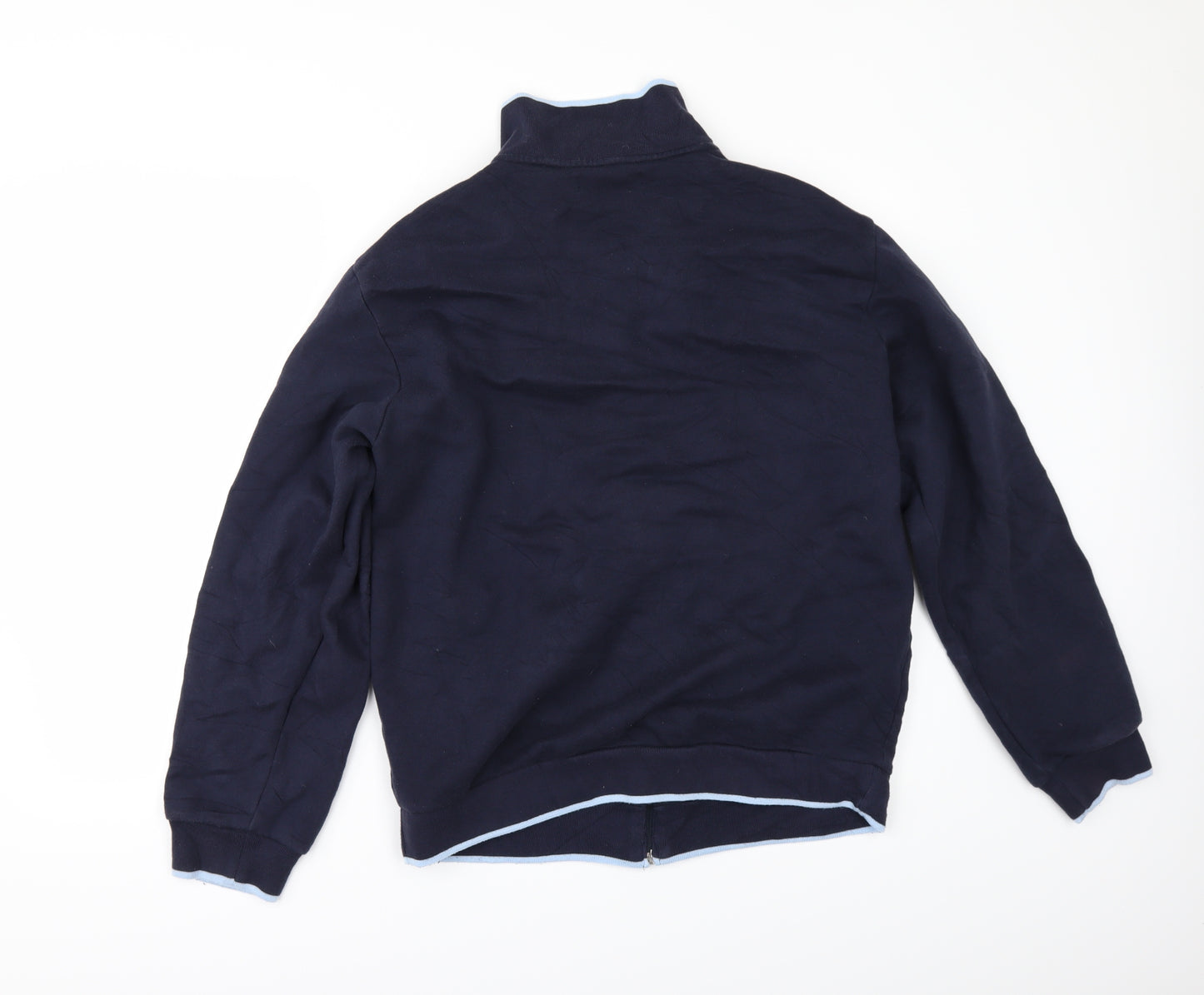 Ben Sherman Mens Blue   Full Zip Sweatshirt Size L