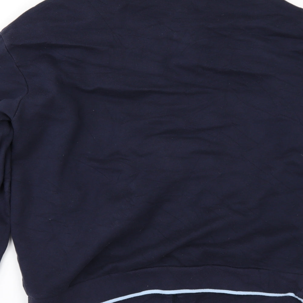 Ben Sherman Mens Blue   Full Zip Sweatshirt Size L