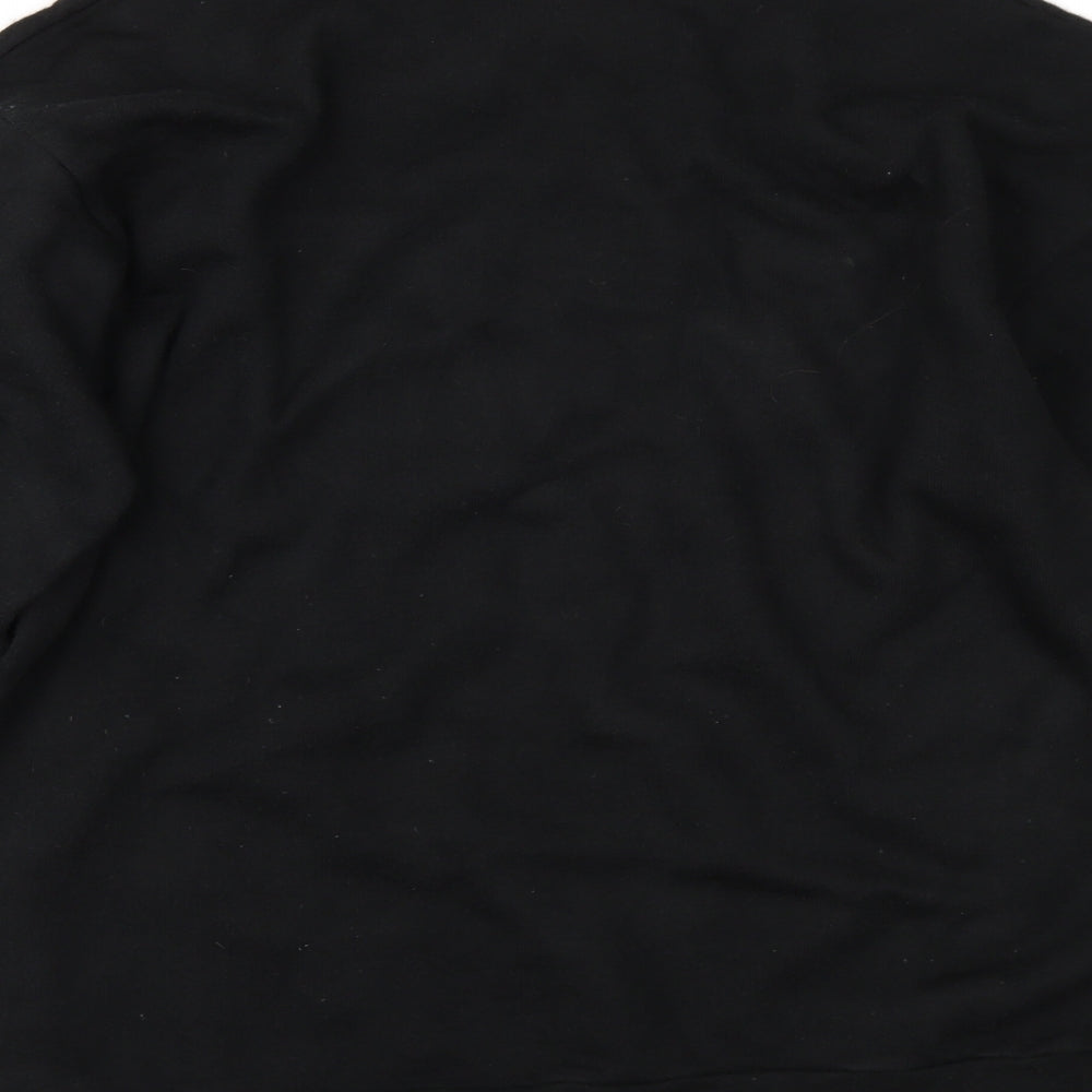 origenarts Womens Black   Pullover Sweatshirt Size M