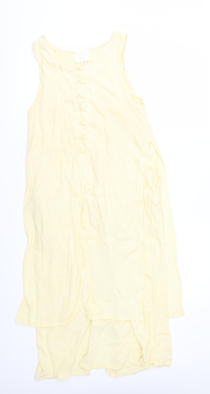 Preworn Womens Yellow   Sheath  Size S