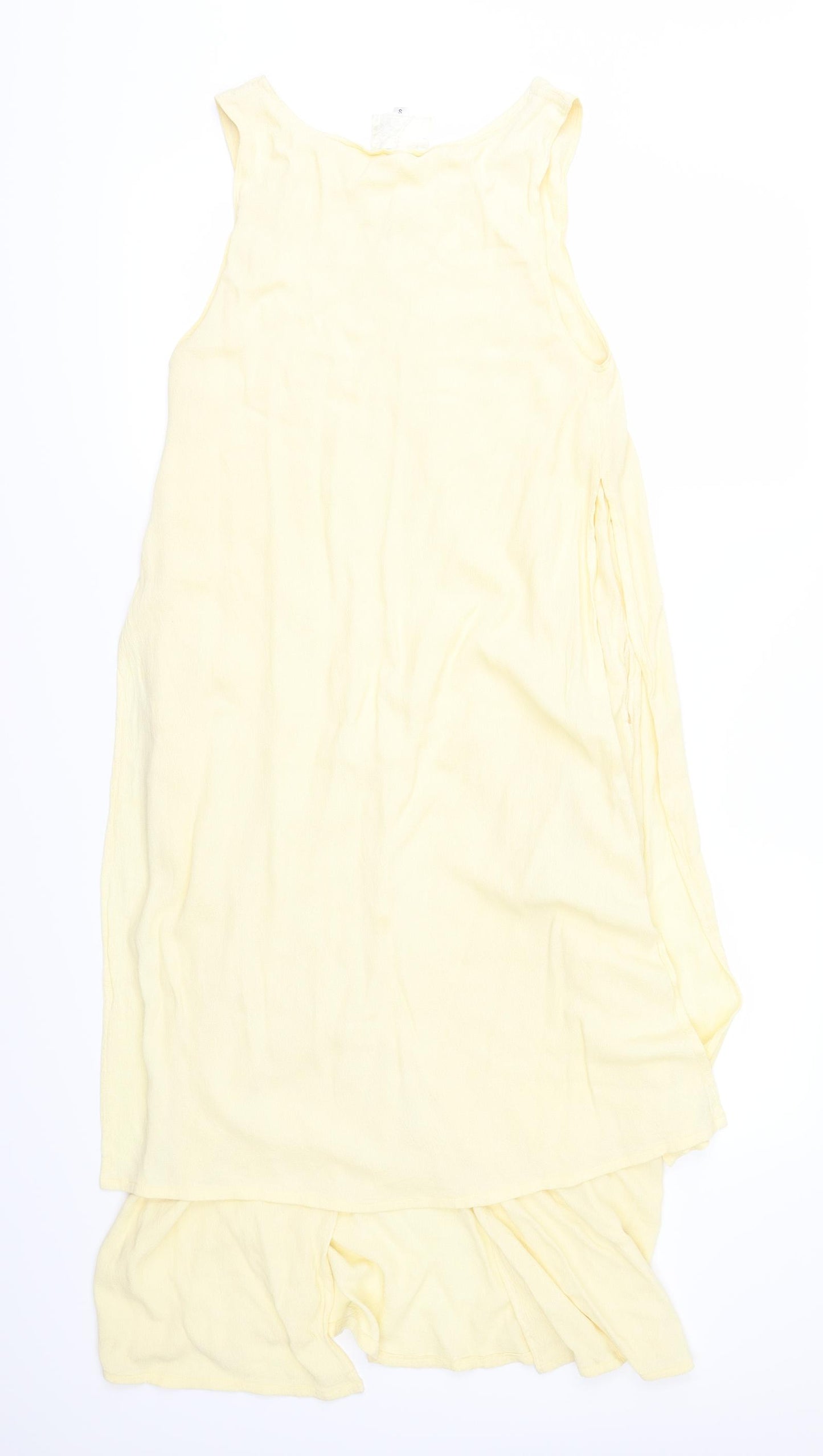 Preworn Womens Yellow   Sheath  Size S