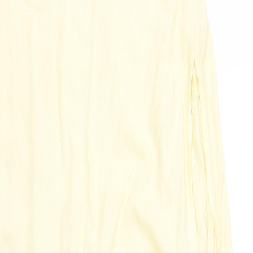 Preworn Womens Yellow   Sheath  Size S