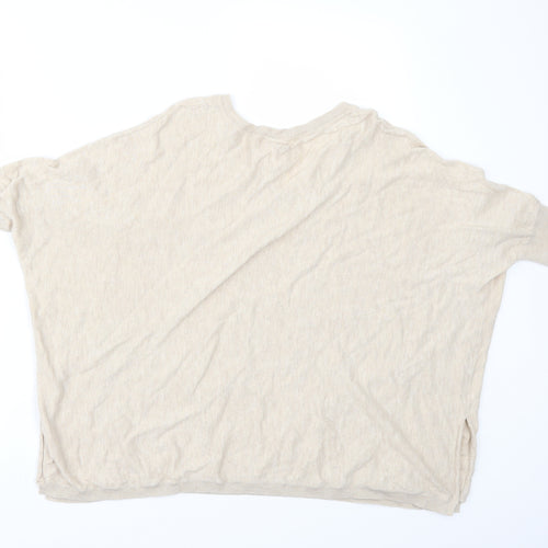 Sweet Romeo Womens Beige   Pullover Jumper Size S