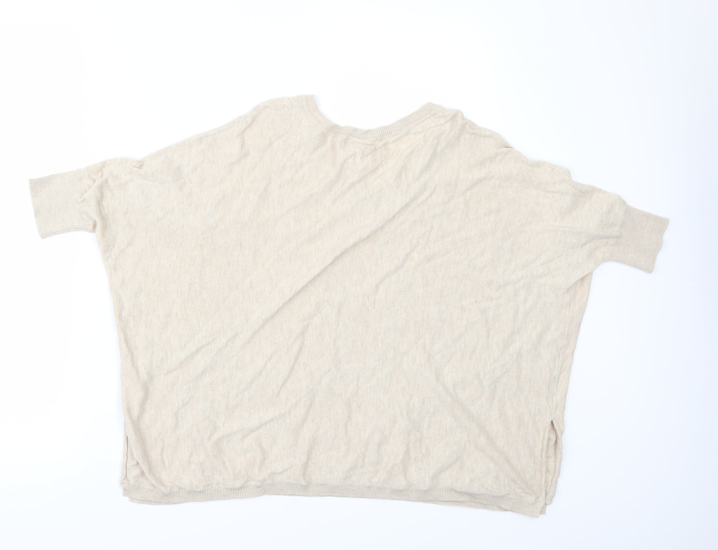 Sweet Romeo Womens Beige   Pullover Jumper Size S