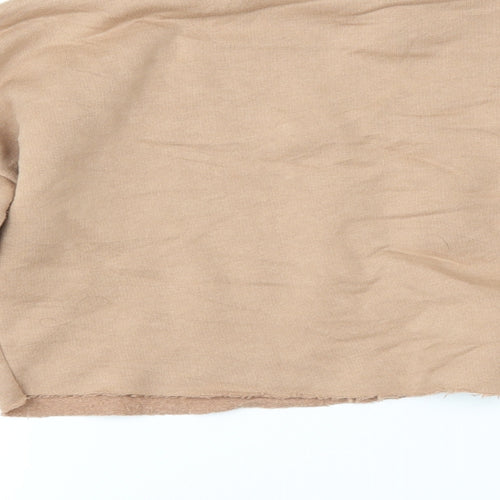 Primark Womens Beige   Pullover Sweatshirt Size S  - cropped