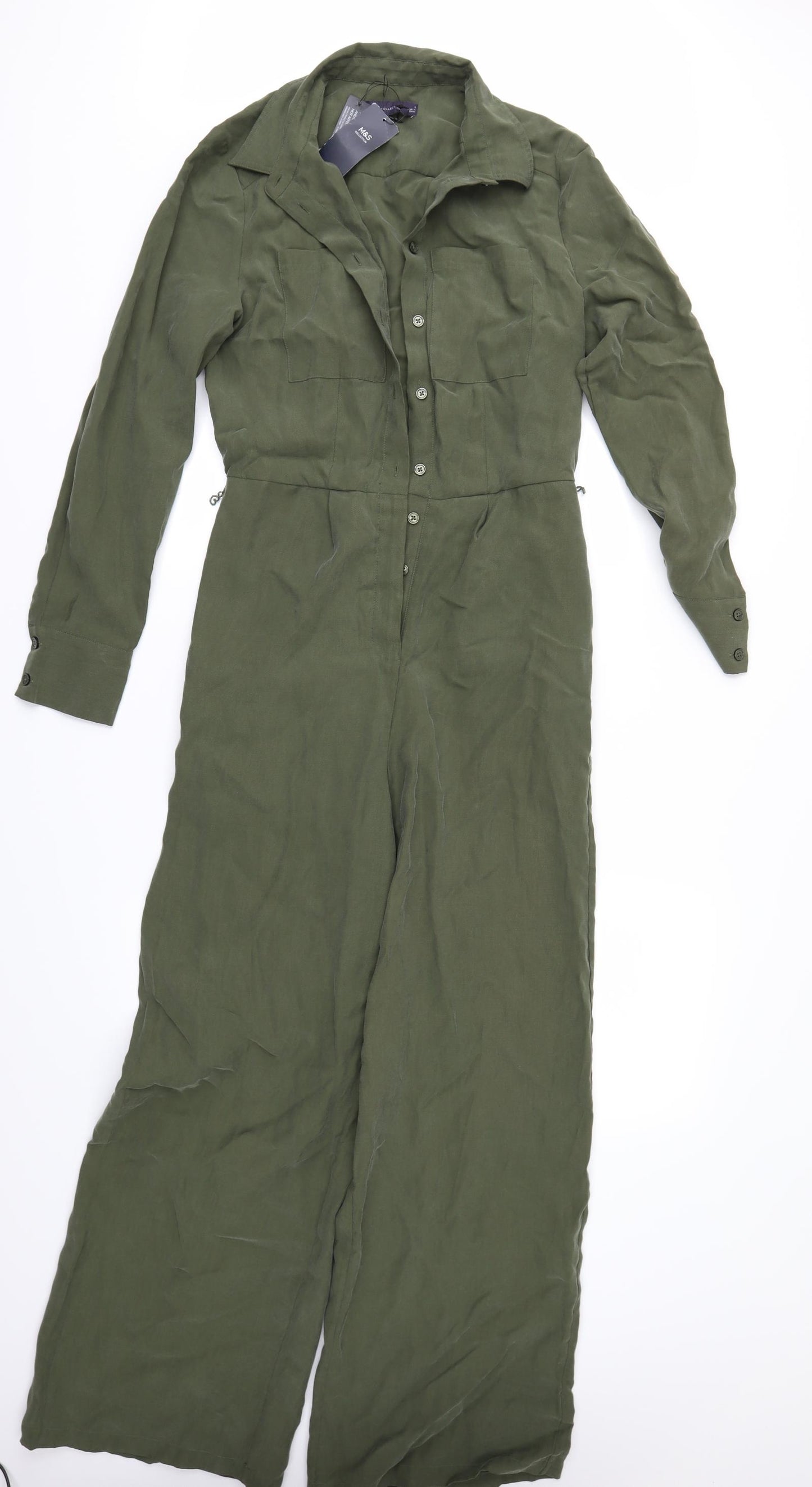 Marks and Spencer Womens Green   Jumpsuit One-Piece Size 6