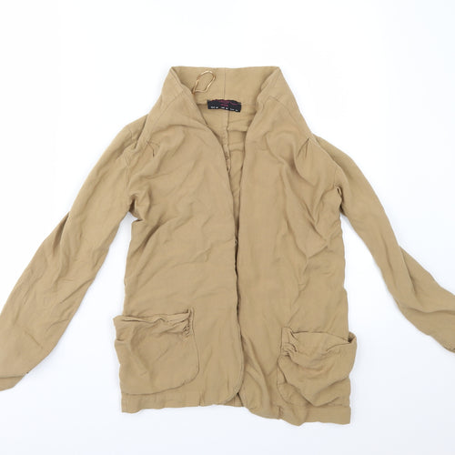New Look Womens Beige   Jacket  Size 8