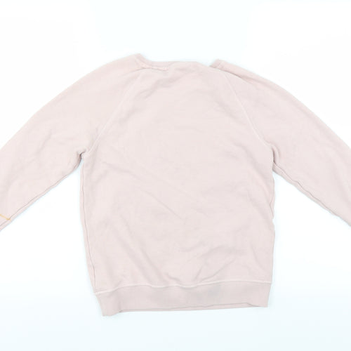 NEXT Girls Pink   Pullover Sweatshirt Size 10 Years