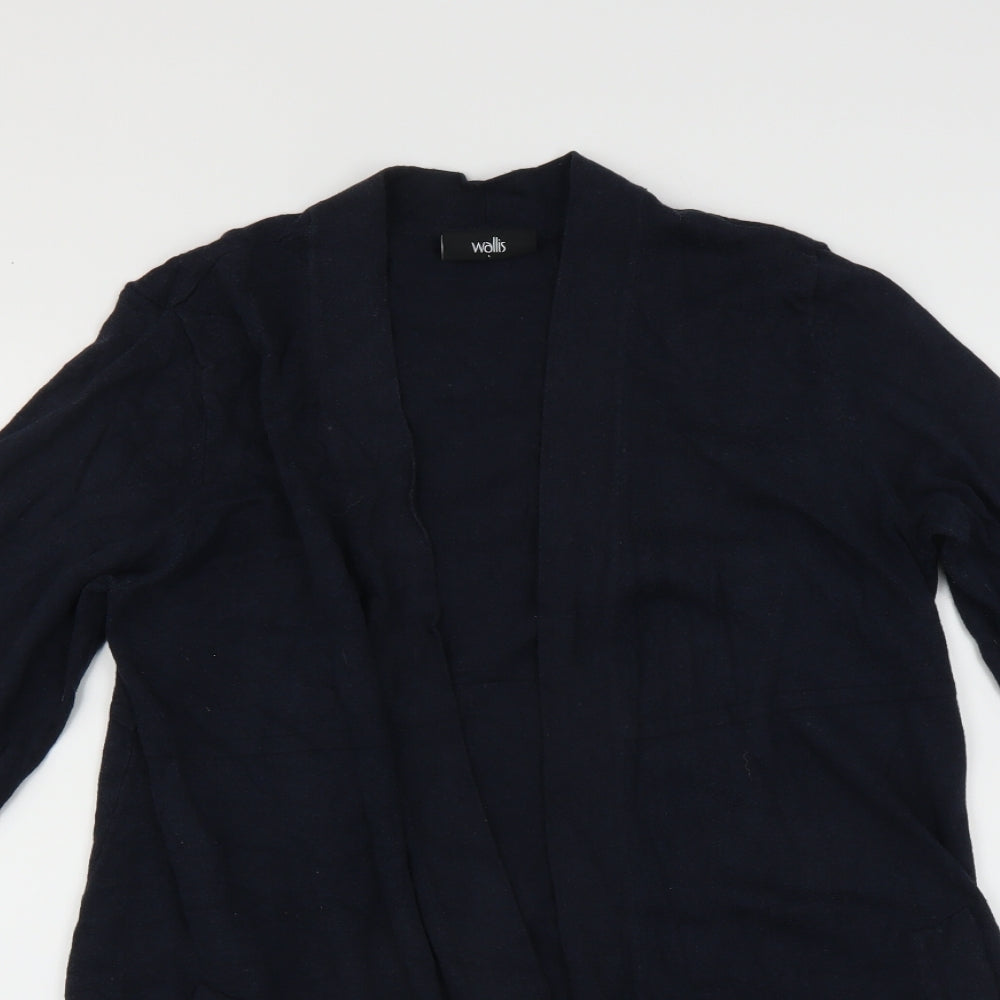 Wallis Womens Blue   Cardigan Jumper Size L
