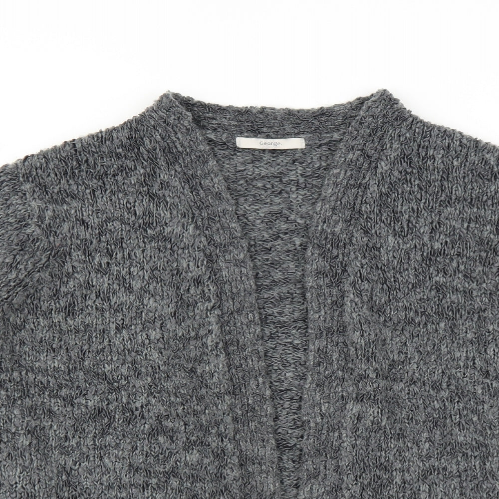 George Womens Grey   Cardigan Jumper Size 16