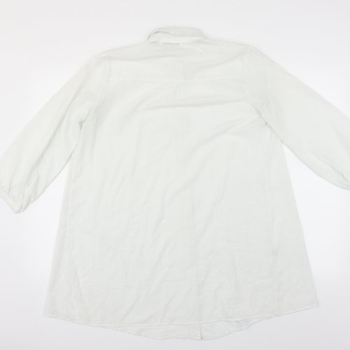 MNG Womens White   Basic Blouse Size S