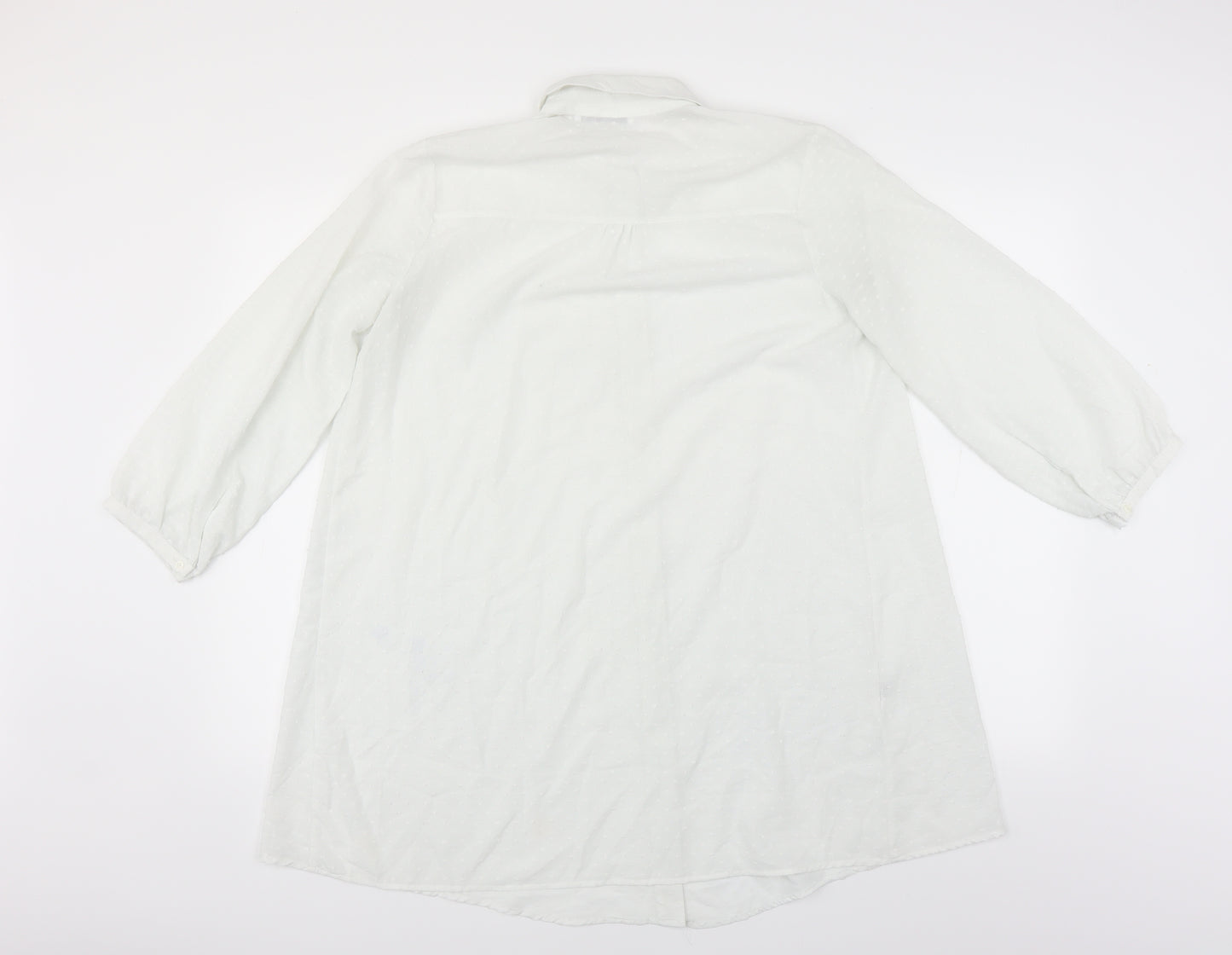 MNG Womens White   Basic Blouse Size S